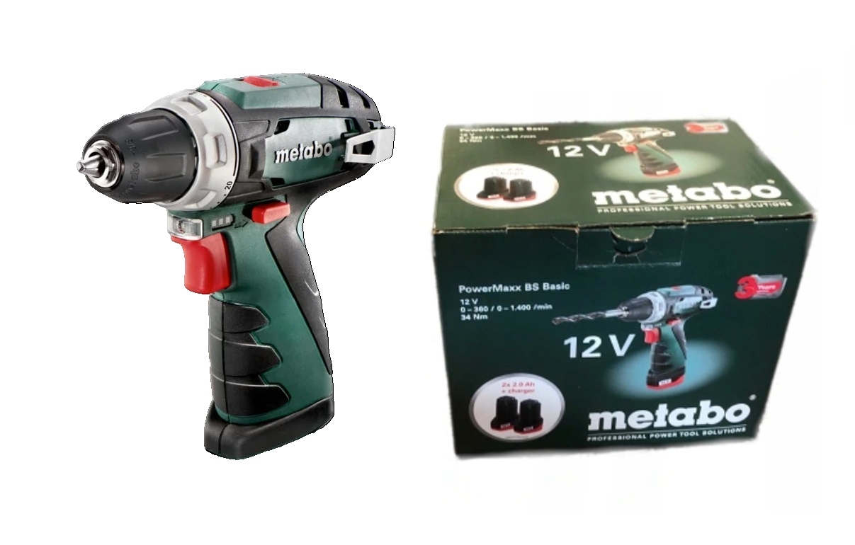 Metabo Wkrętarka Powermaxx Bs Basic 12V 34Nm Body