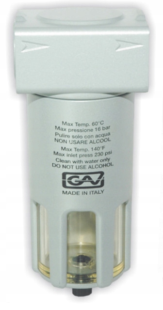 Filtr 1/2' odwadniacz GAV