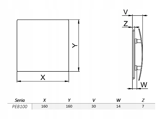 Awenta Panel System+ Escudo BIAŁY PEB100 Marka Awenta