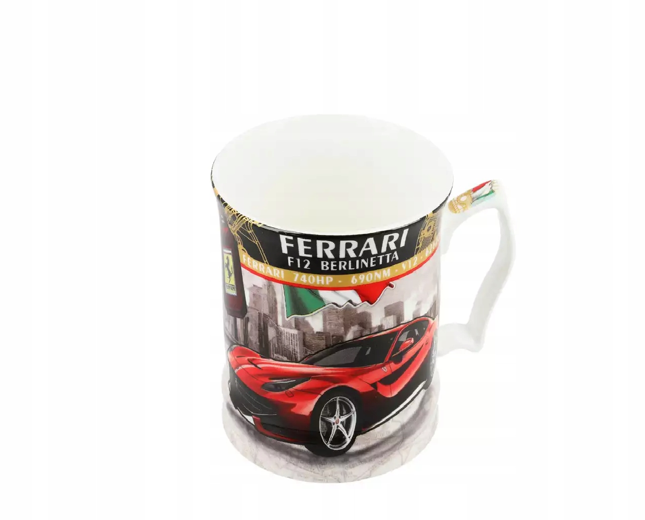

Duży Porcelanowy Kubek 450ml Ferrari