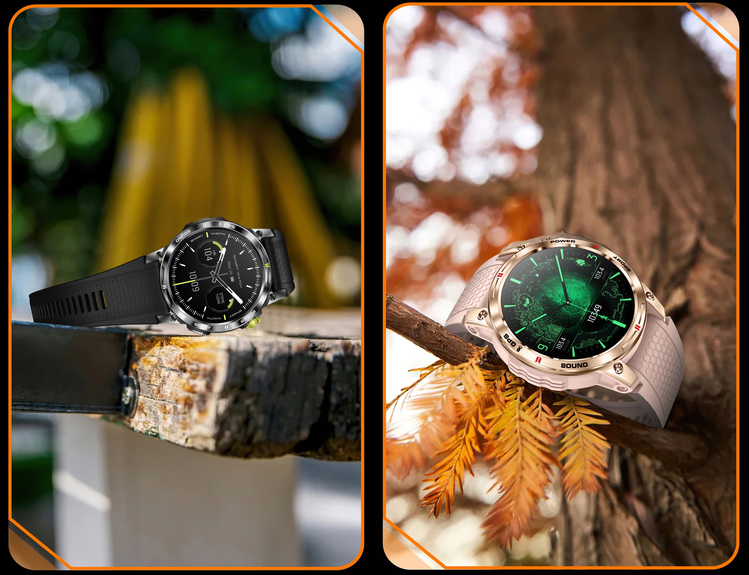 SMARTWATCH DAMSKI Z GPS MENU PL AMOLED 400mAh ROZMOWY CIŚNIENIE PULS SPORT Stan opakowania oryginalne