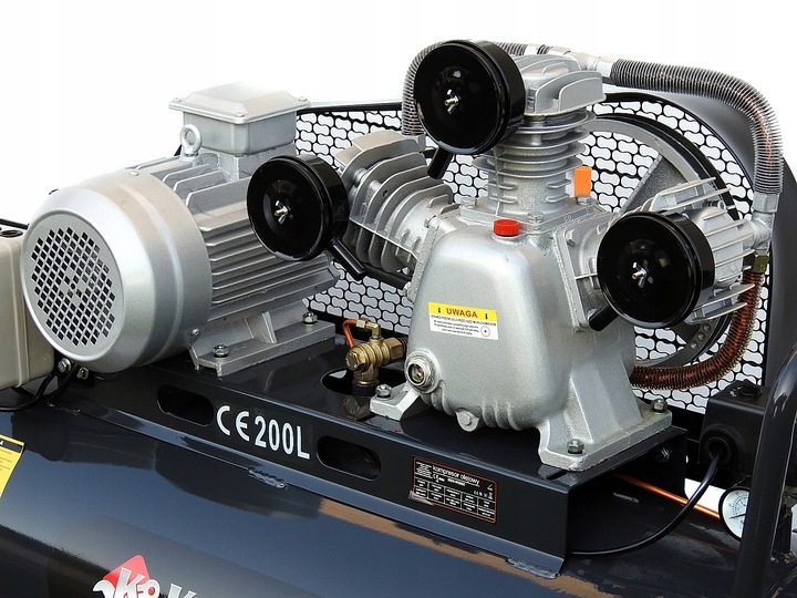 KOMPRESOR olejowy K6 sprężarka powietrza 200L Model K6