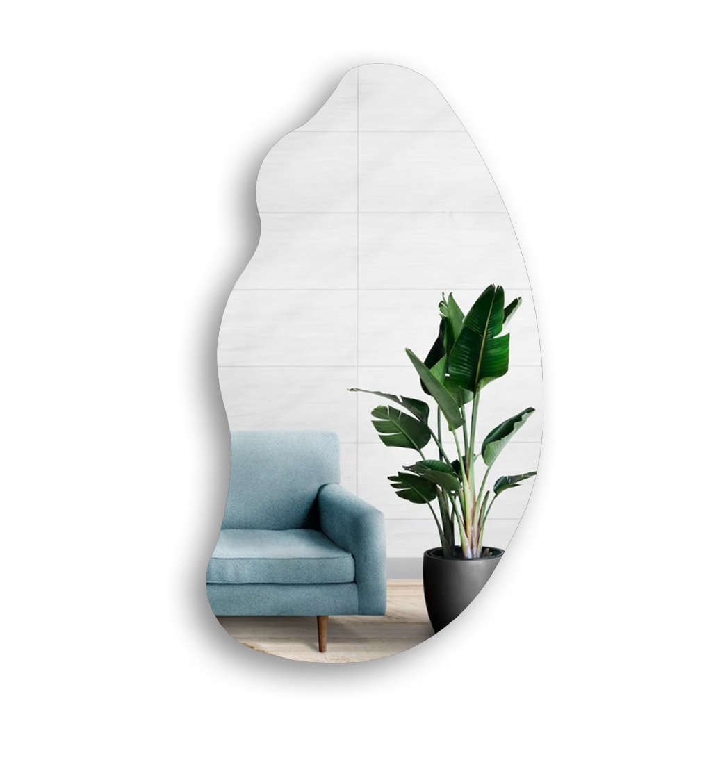 Zrcadlo Topaz nepravidelného tvaru 60X105, dekorativní