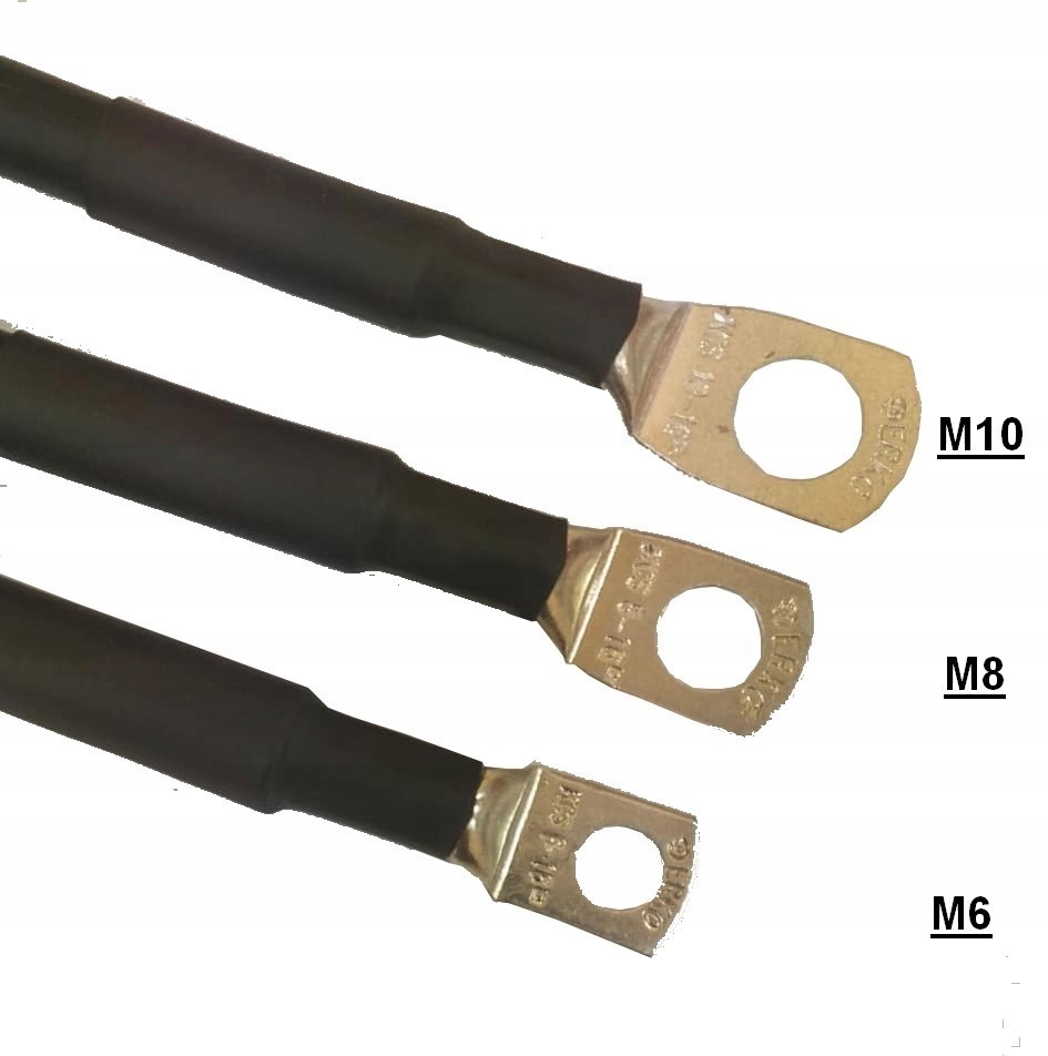 

Przewód masowy, kabel, łącznik 16mm2 150 cm