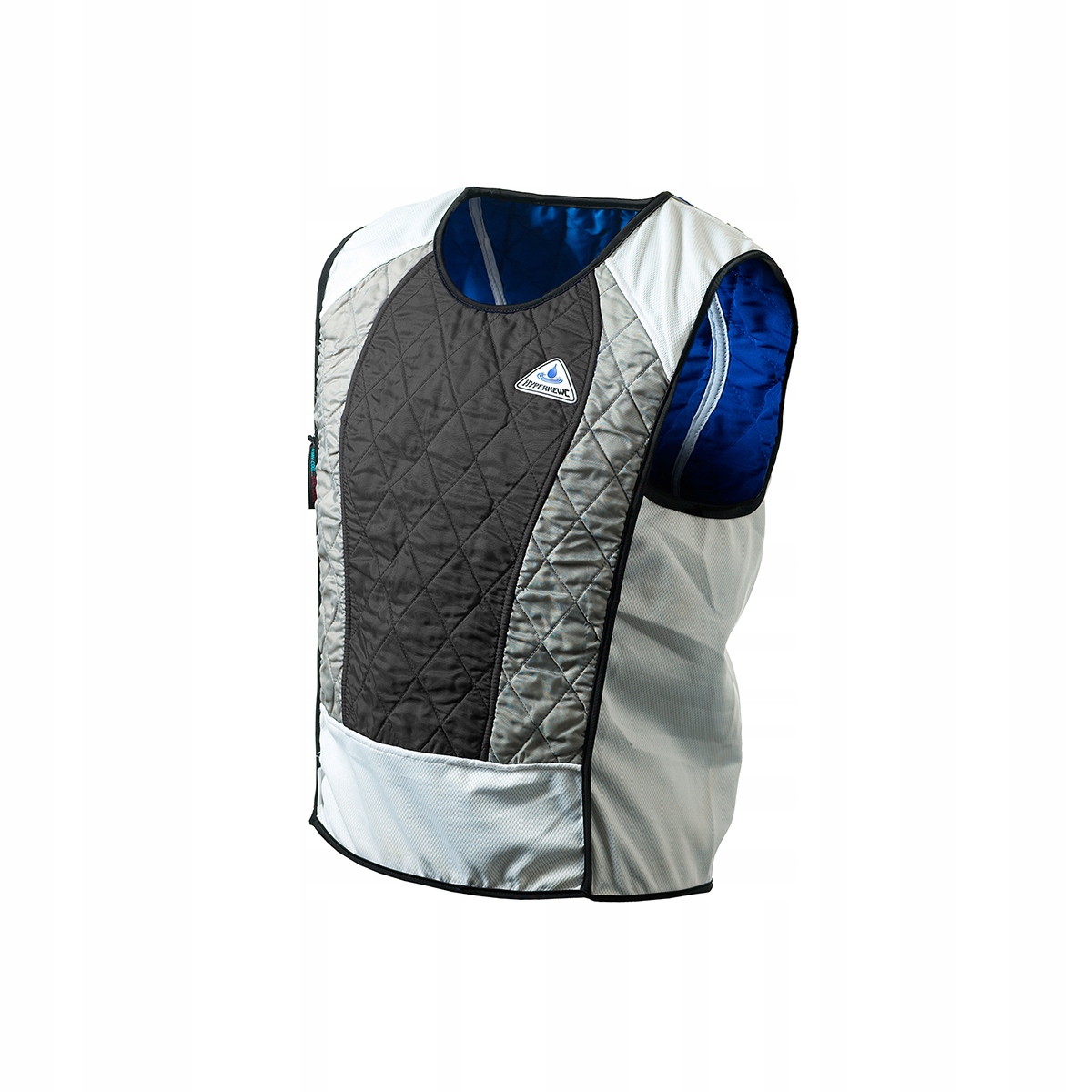 Kamizelka chłodząca do biegania, koszulka czarny