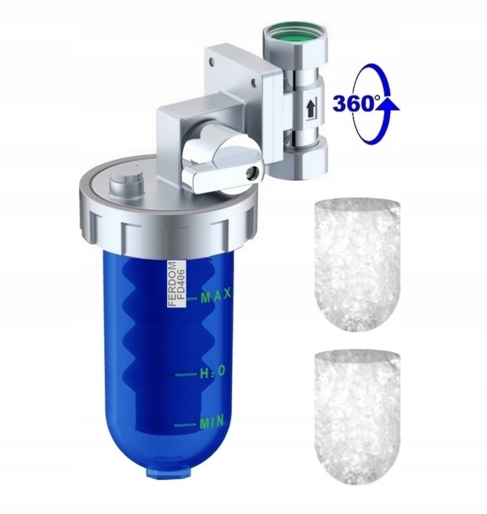 Zmäkčovač vody FD406 dozonátor Ferdom 2 ks polyfosfát 100 g