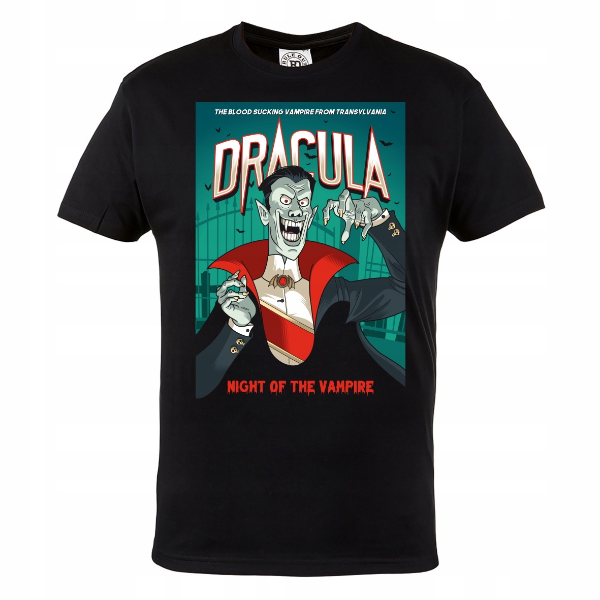 

Męska Koszulka Na Halloween Horror Dracula