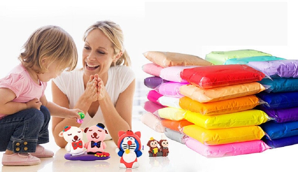 PLASTELINA PIANKOLINA GLINA POLIMEROWA CLAY 120szt Materiał pianka