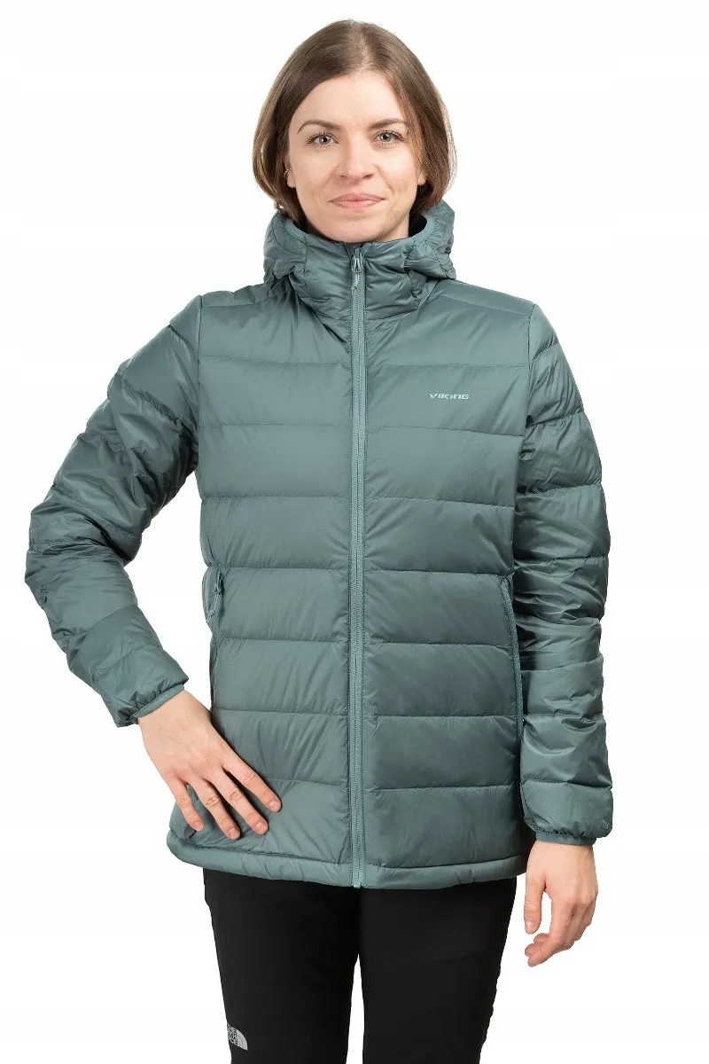 Damska kurtka puchowa Rovi Women zielona M