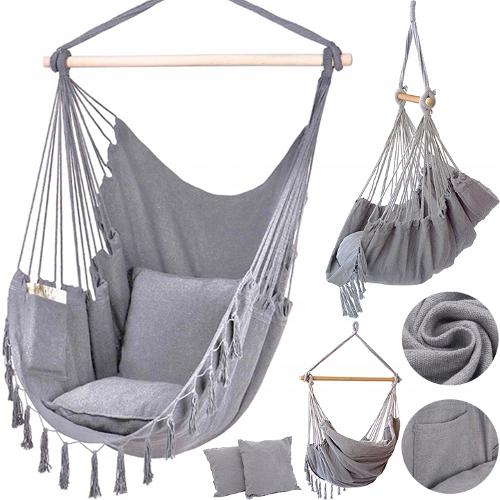 

Fotel Wiszący Krzesło Brazylijskie Hamak Huśtawka