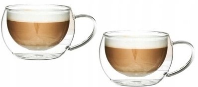 

Filiżanki termiczne Mg Home 300ml 2szt kawa latte