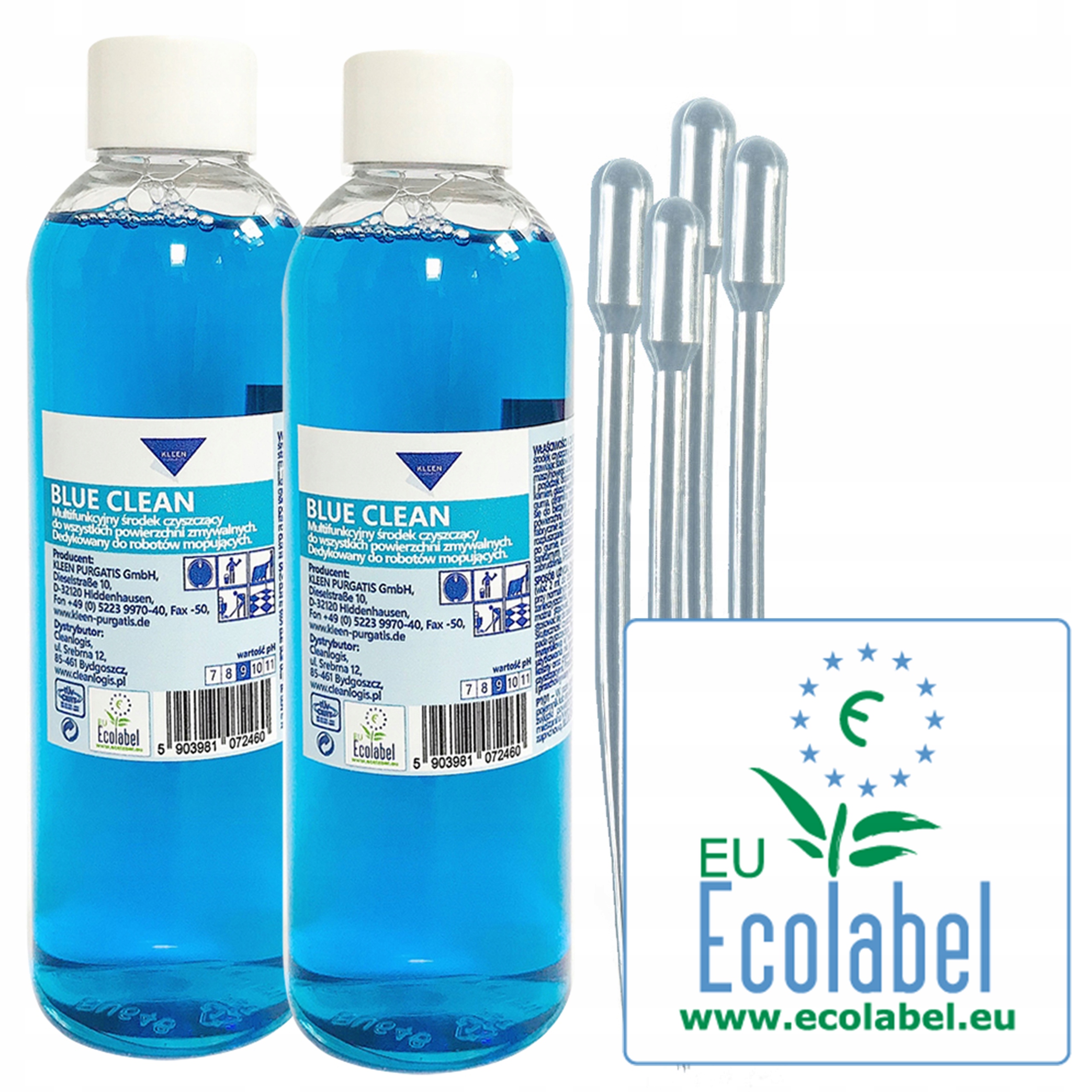 

Blue Clean 400 ml Płyn do robotów mopujących 2w1
