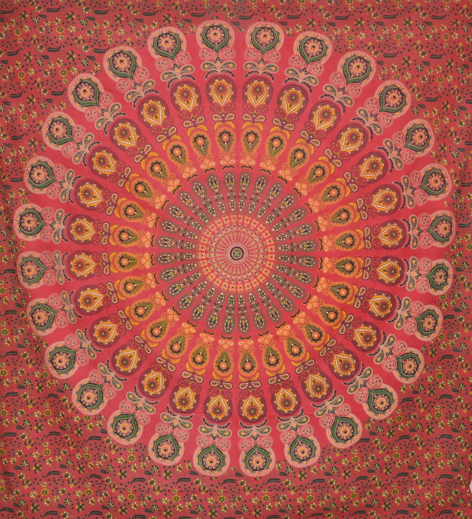 

Indyjska Narzuta XXL batik orient Mandala bawełna