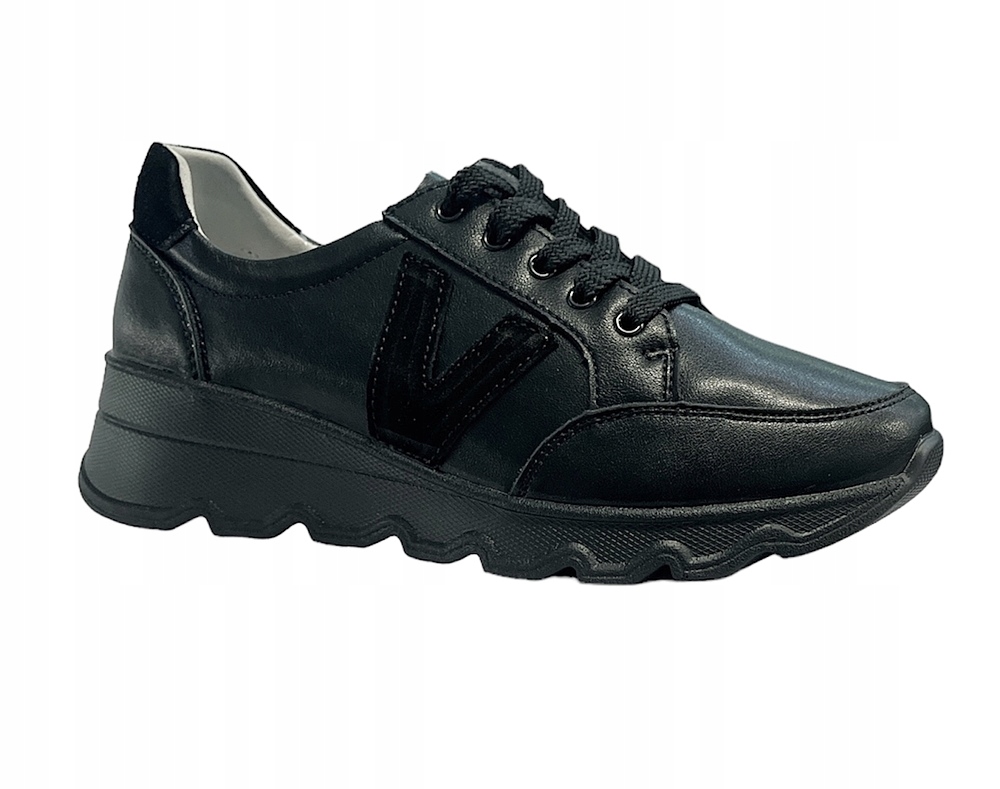 Adidasy Tenisky Vinceza 7918 VEL.37 Kůže Černá Lico