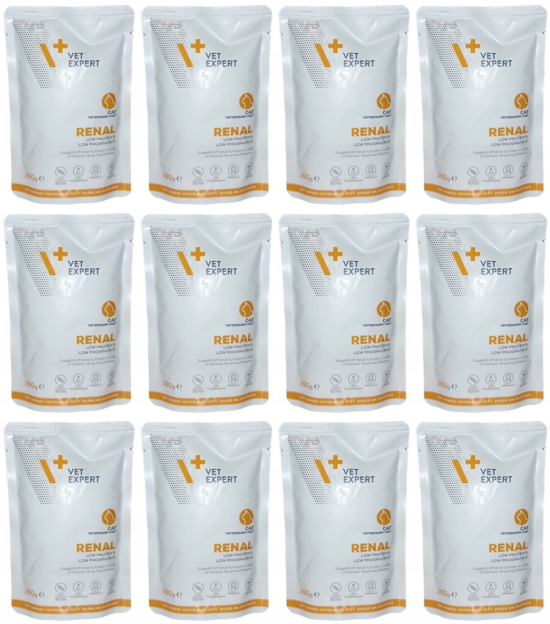 Levně 4T VetExpert Cat Renal Kapsička 12 x 100 g