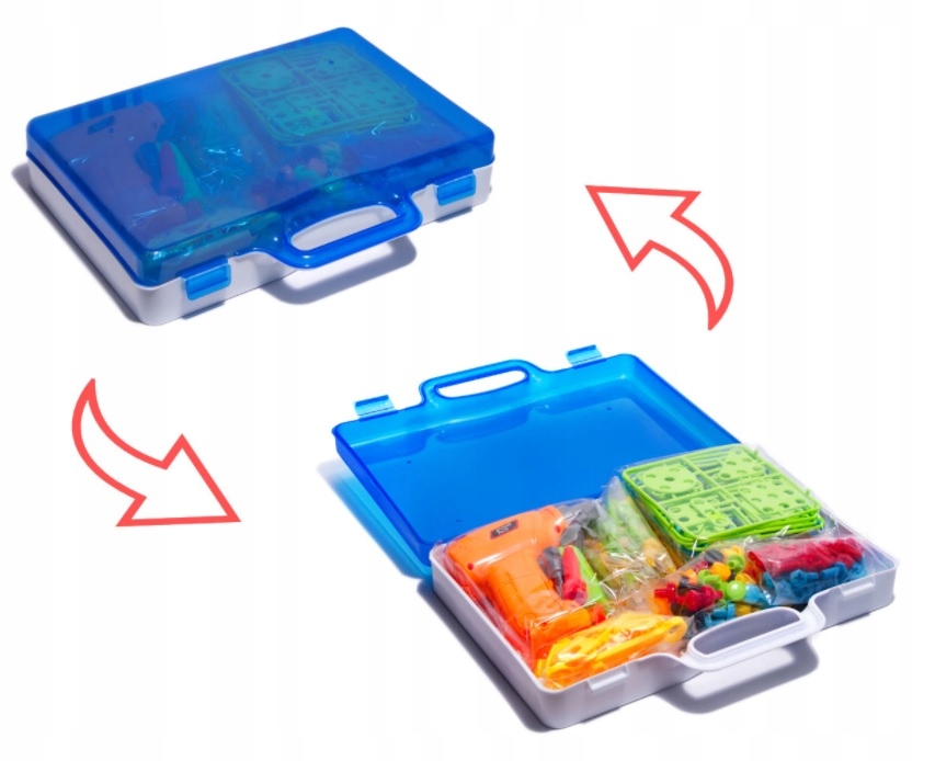 WKRĘTARKA DLA DZIECI PUZZLE KLOCKI EDUKACYJNE 237 Płeć chłopcy dziewczynki