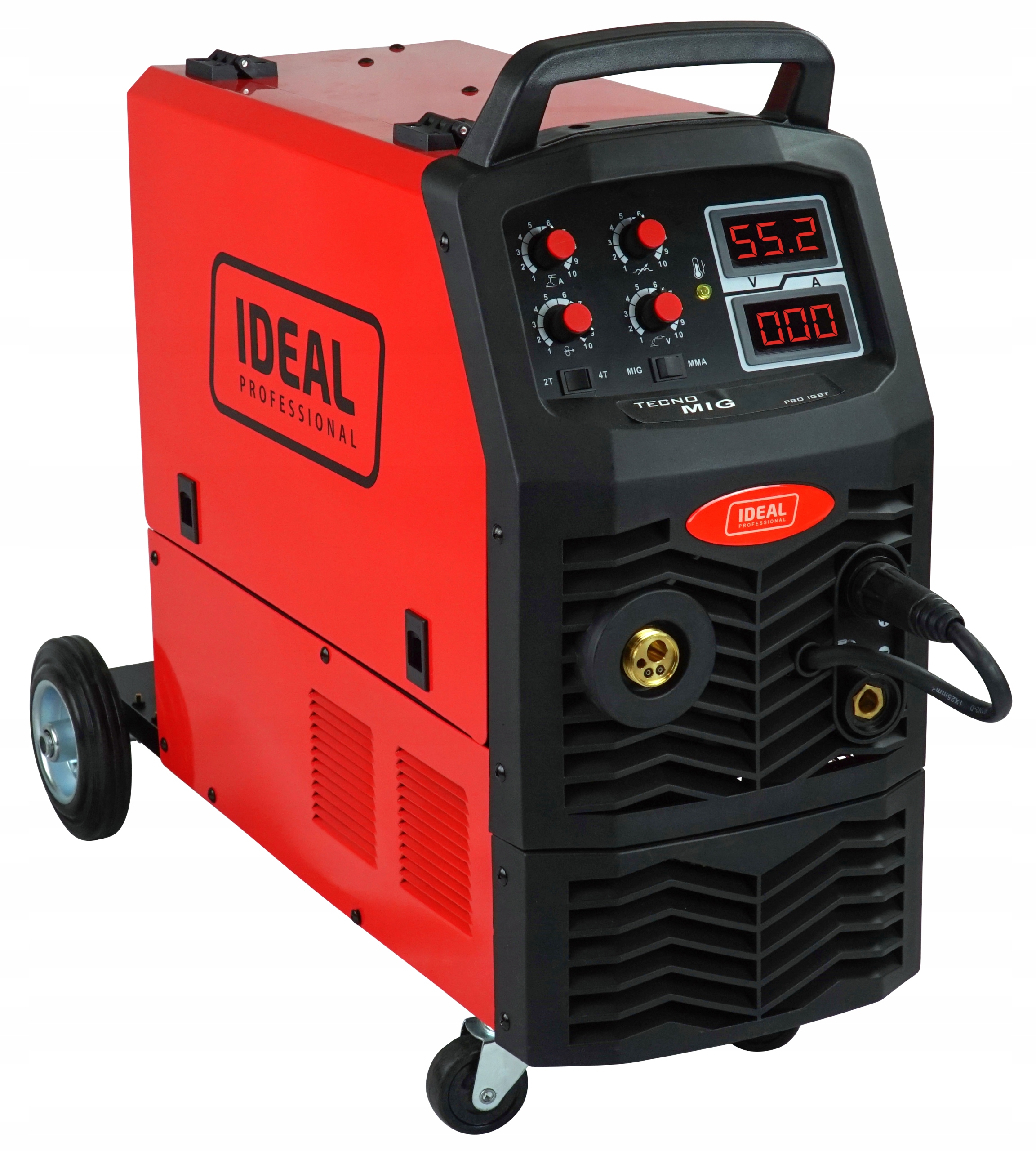 Spawarka IDEAL TECNO MIG 370 4x4 DIGITAL MMA