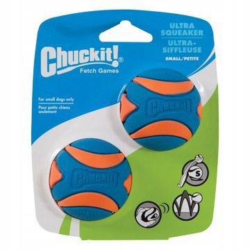 Levně Chuckit Ultra Squeaker Koule S 5 CM 2 Ks.