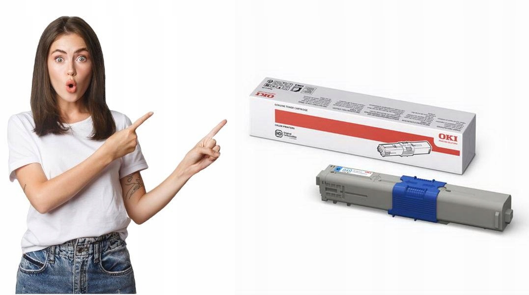 Toner niebieski, Oki C310/330/510/530