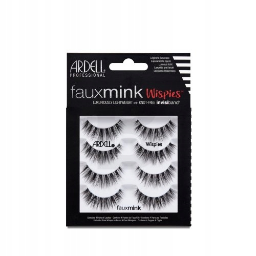 Ardell Faux Mink Wispies nalepovací řasy set Wispies