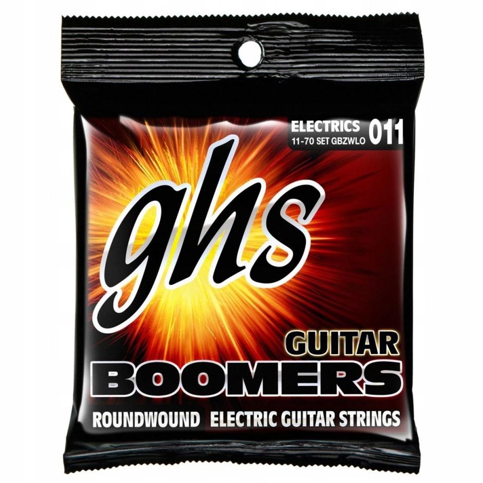 Struny Ghs Gbzwlo Boomers 11-70 struny do gitary elektrycznej Zakk Wylde
