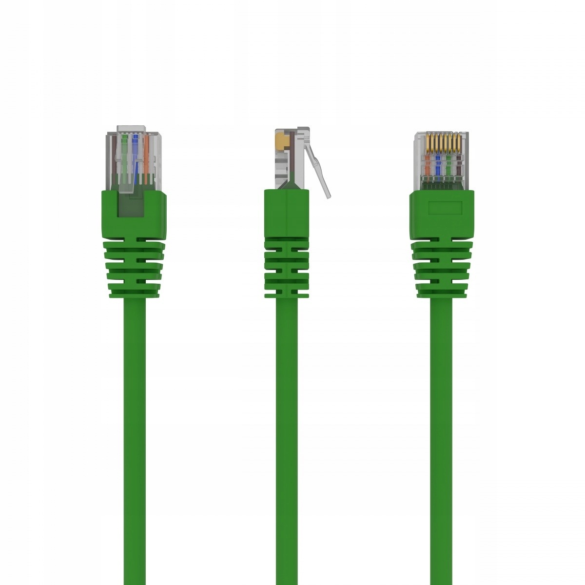 Gembird Patch cord kat.5e osłonka zalewana 1.5m zielony