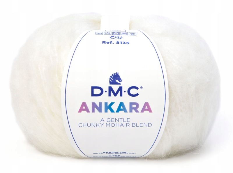 włóczka DMC Ankara 50gr kol. 808 ekri