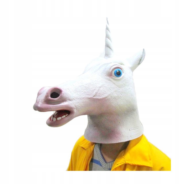 Maska Jednorožce koně vtipný Dárek