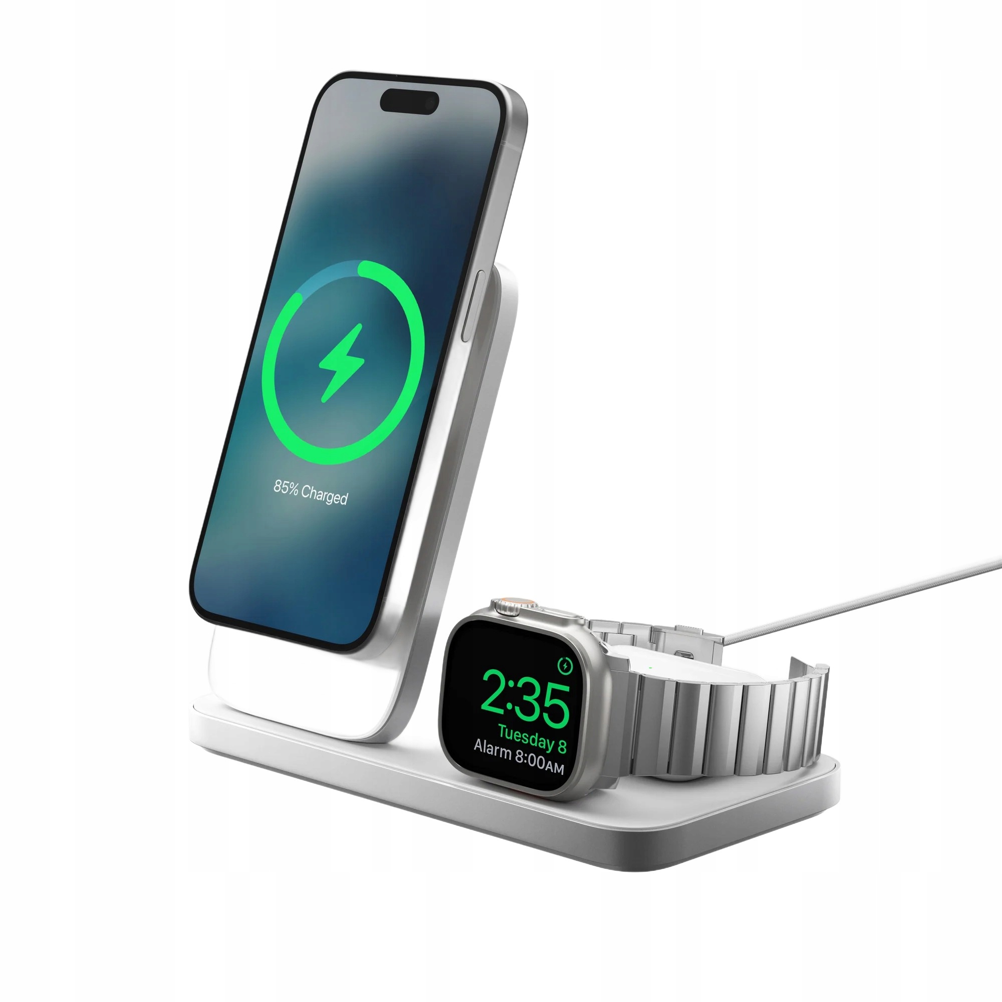 Nabíjačka Nomad MagSafe Qi2 25W nabíjacia stanica pre iPhone Watch AirPods