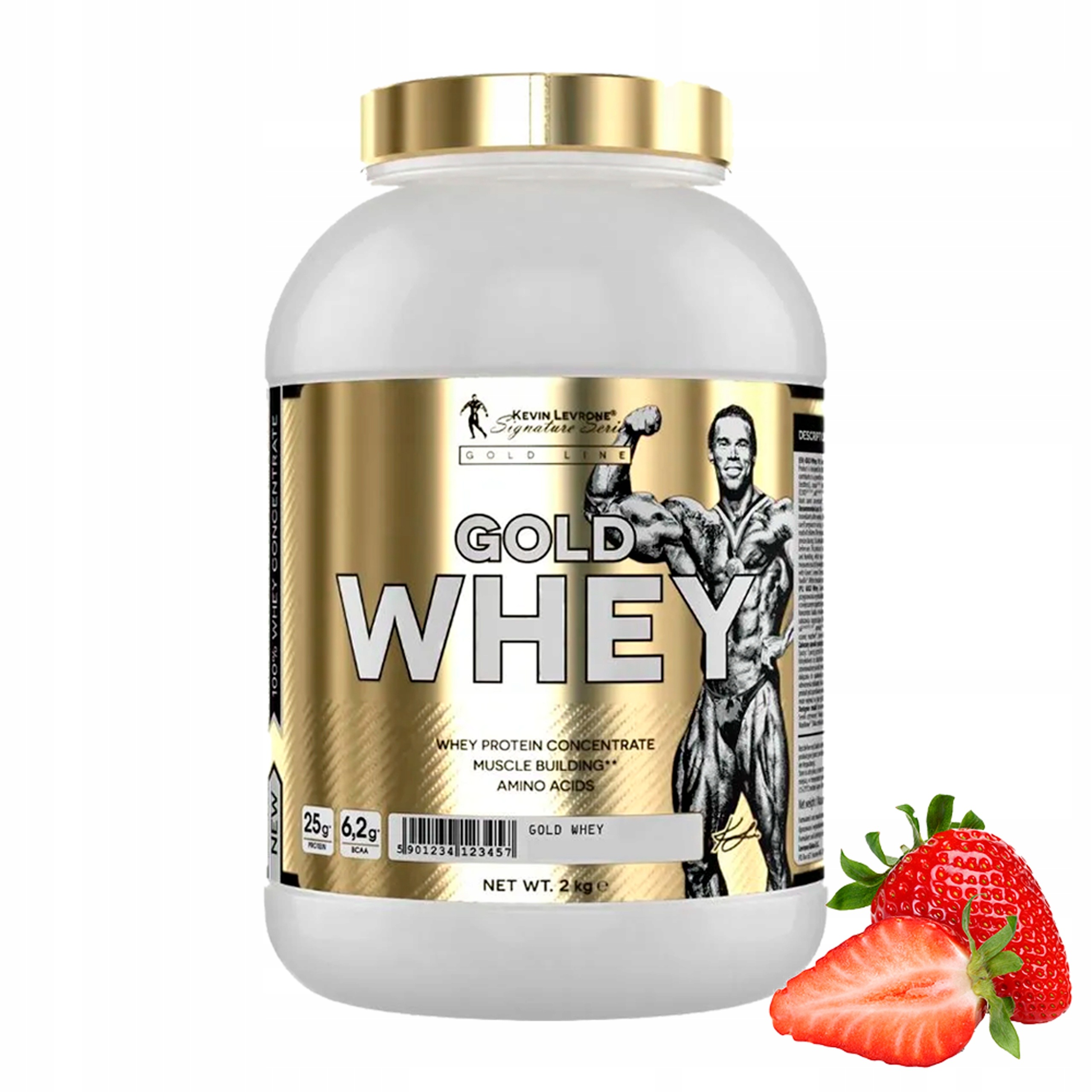 Protein Gold Whey 2000g Protein Syrovátkový Protein Pro Sílu A Nabírání Svalové Hmoty Kevin Levrone