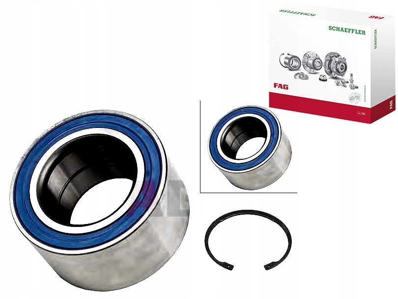 Ložisko Kola Mercedes Přední Zadní ML -98 Fag