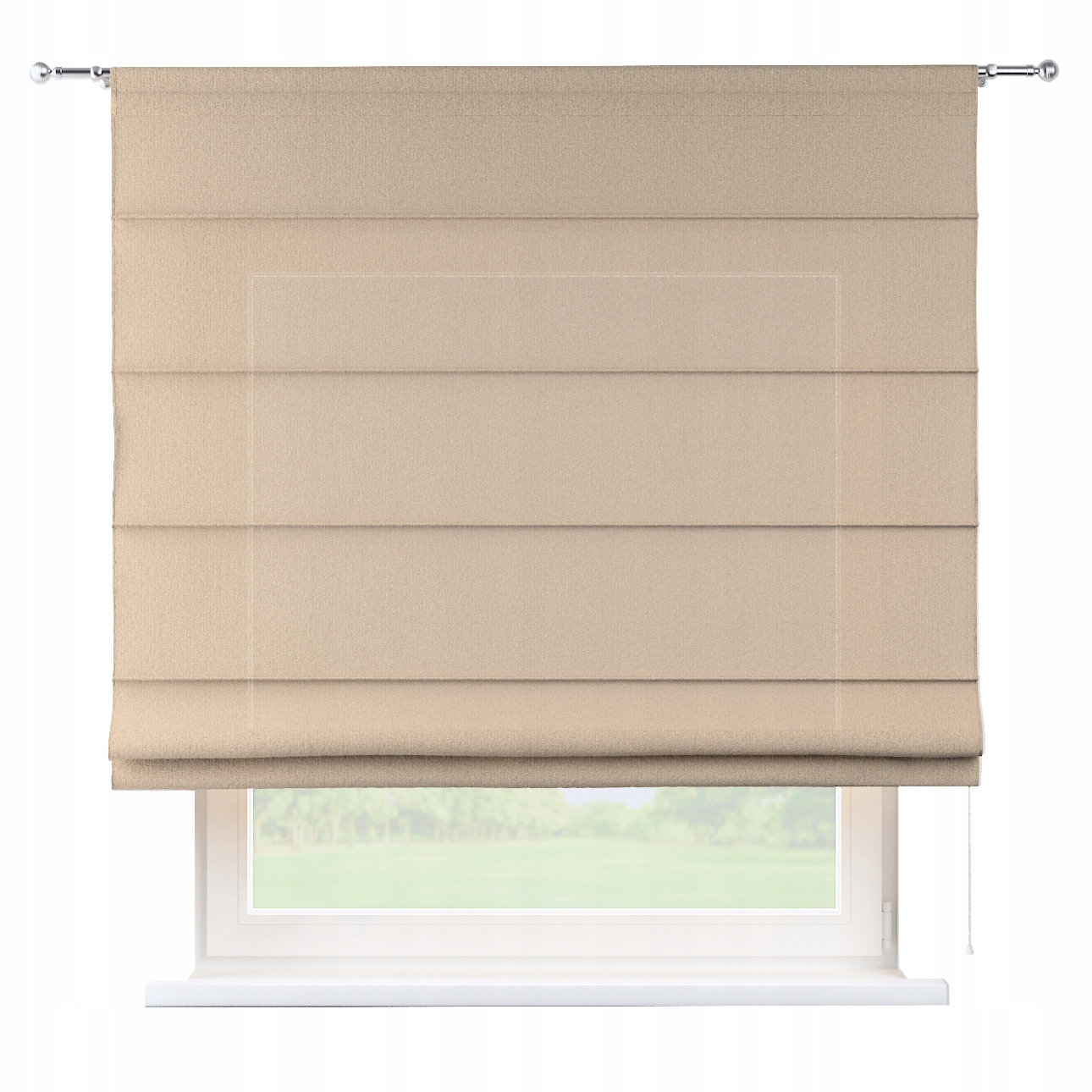 Hotová římská roleta Torino 130 x 170 cm béžová