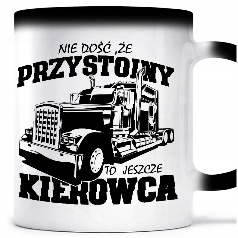 Kubek Magiczny Przystojny Kierowca Tir Urodziny
