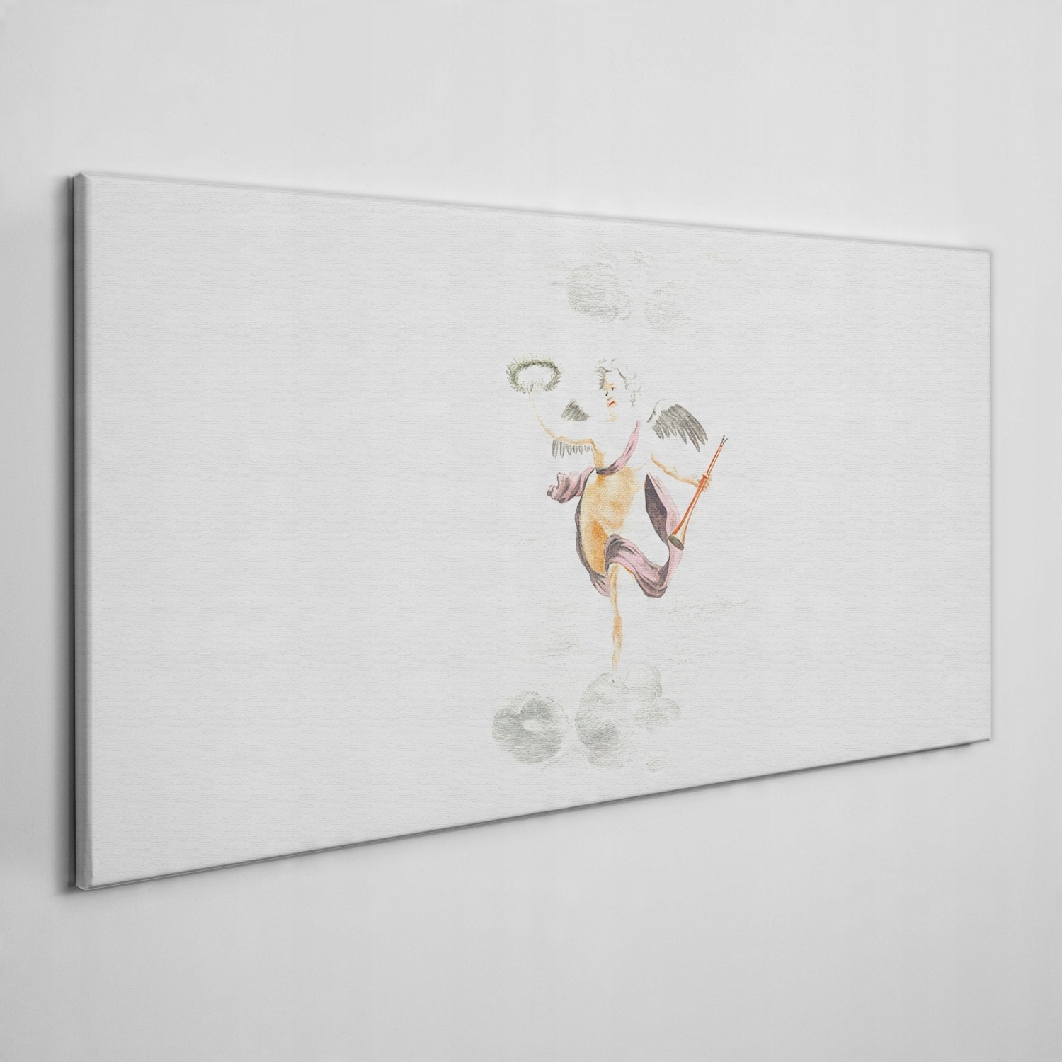 

Obraz ścienny na płótnie Anioły vintage 140x70 cm