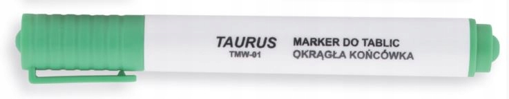 Marker do tablic suchościeralnych TMW-01 Taurus zielony