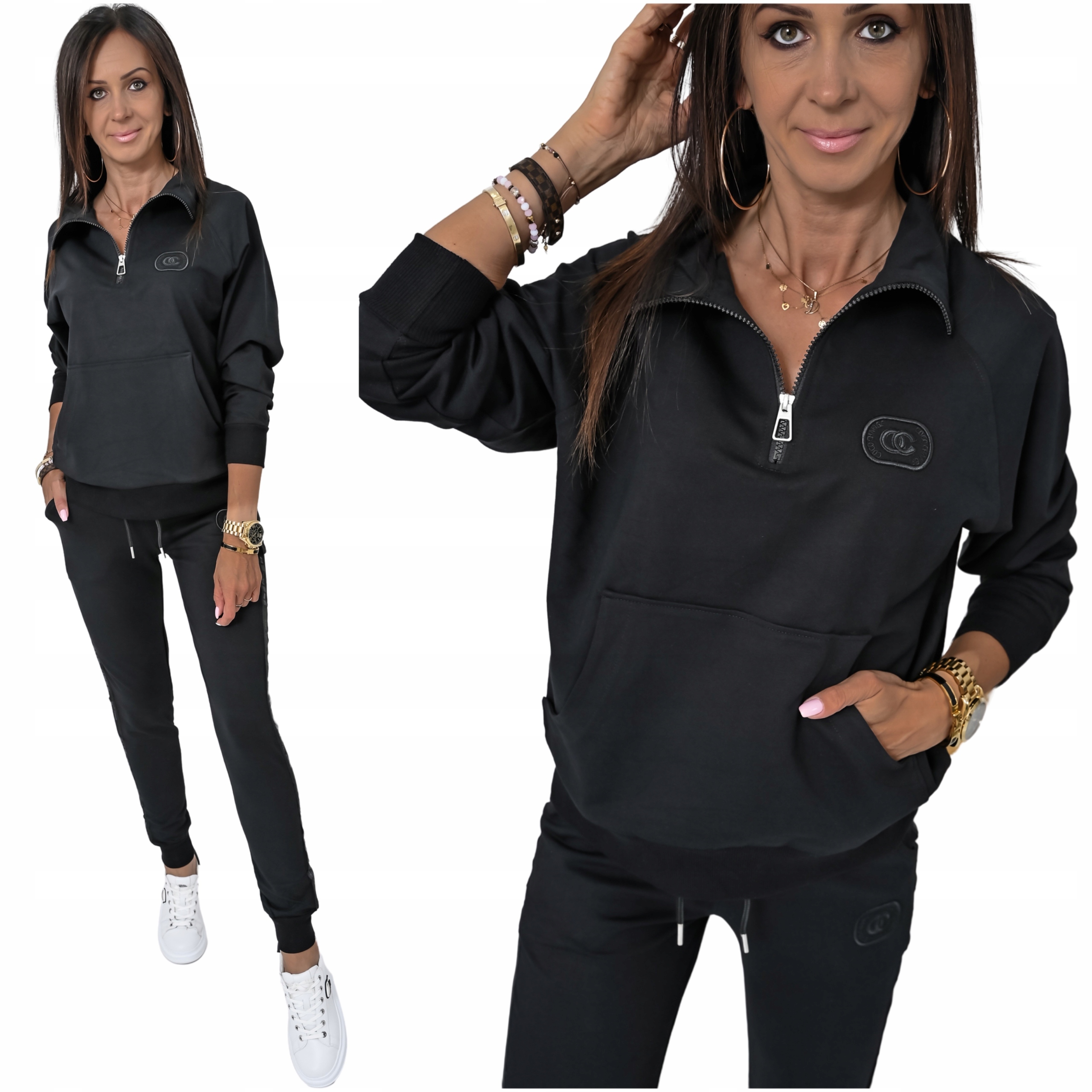 Stylowy Komplet Dresowy Charlotte! WZ.2 S