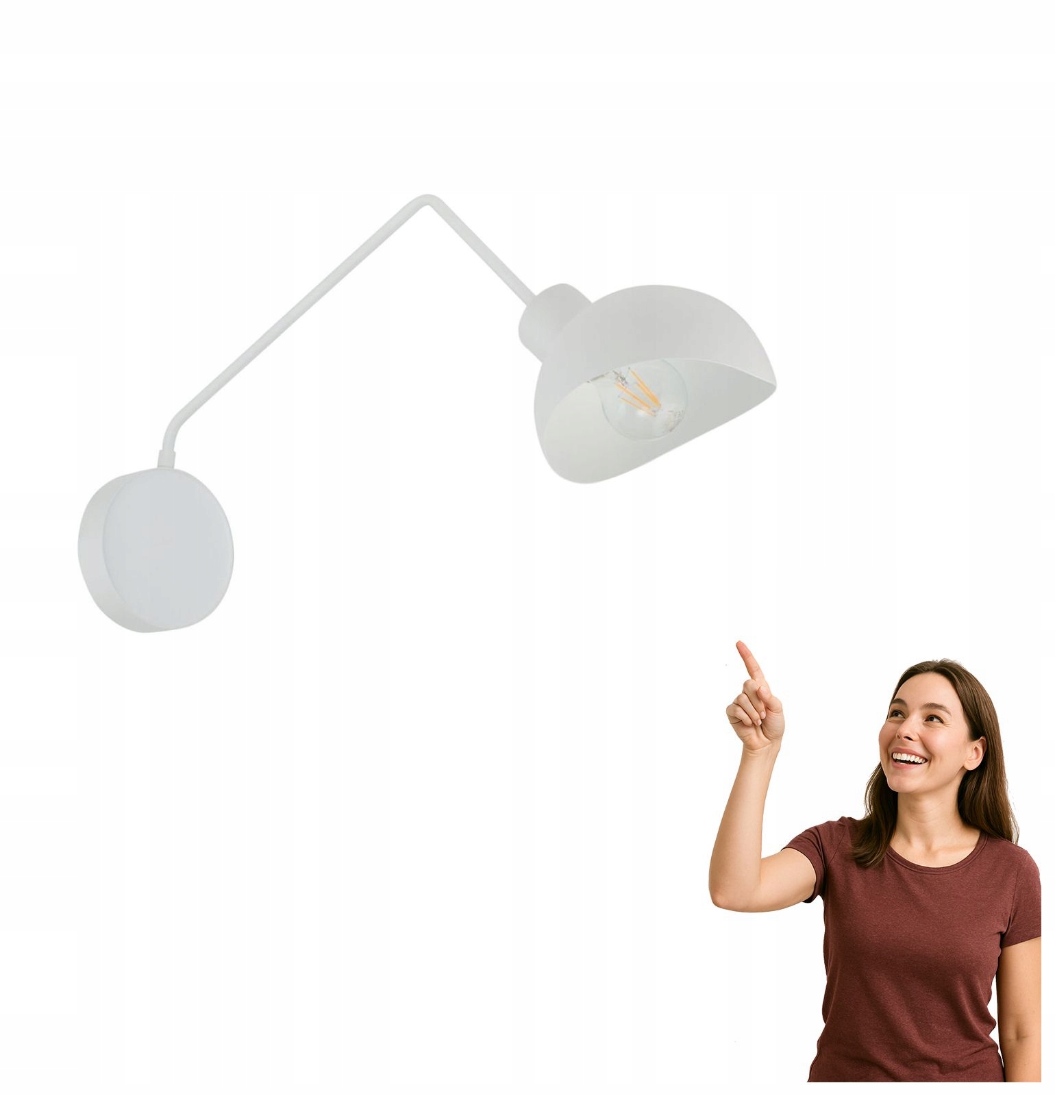 Nástenné svietidlo na výložníku Roy 1 32436 Sigma Lighting