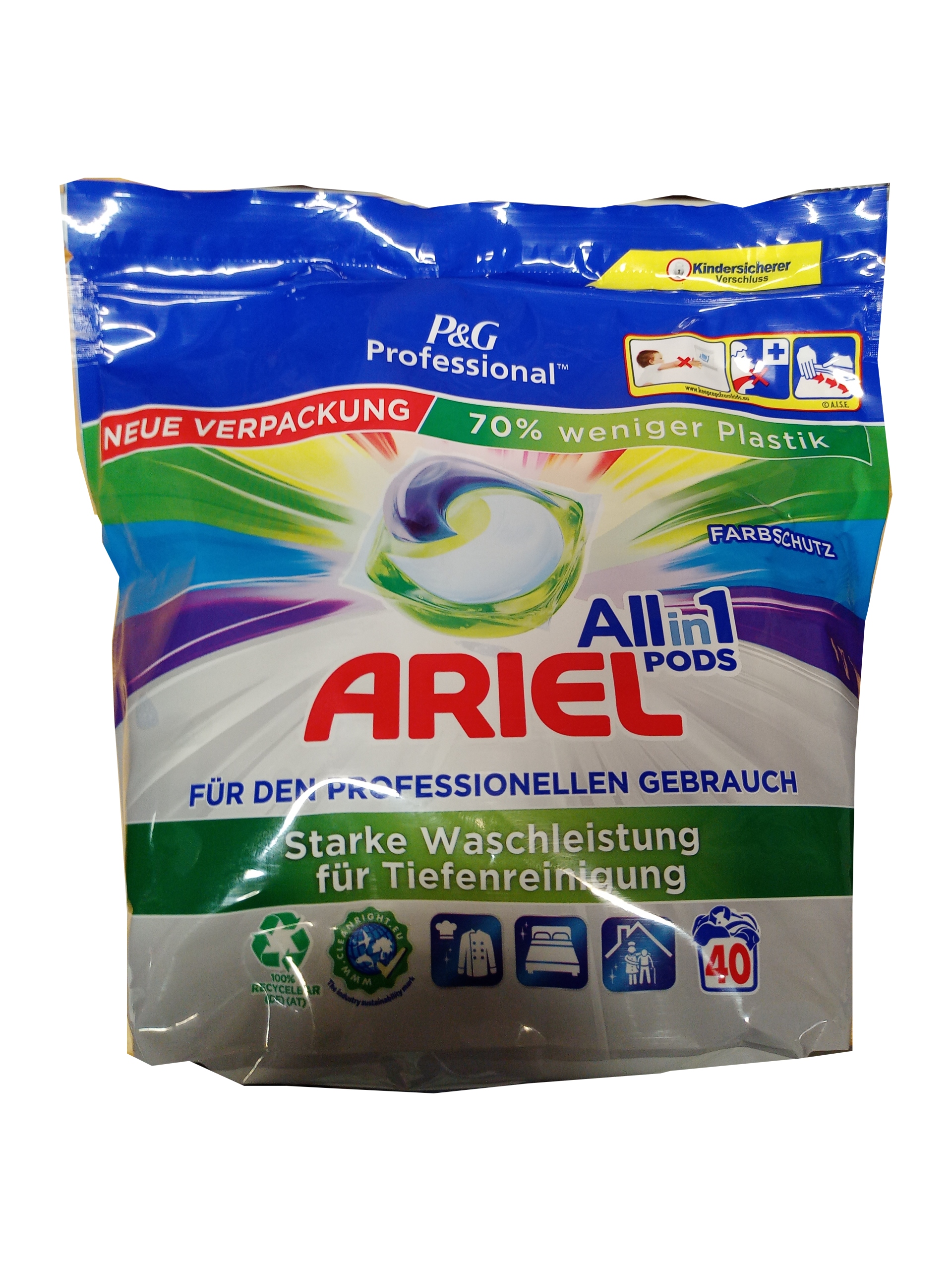 

Ariel 40 prań kapsułki Professional 3in1 Kolor