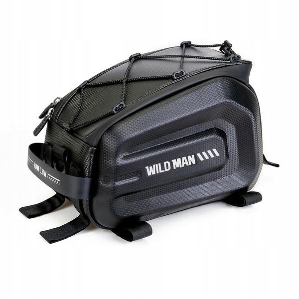 Sakwa Torba Rowerowa Wildman GD5 na Bagażnik 4L Wodoodporna Duża Pojemna