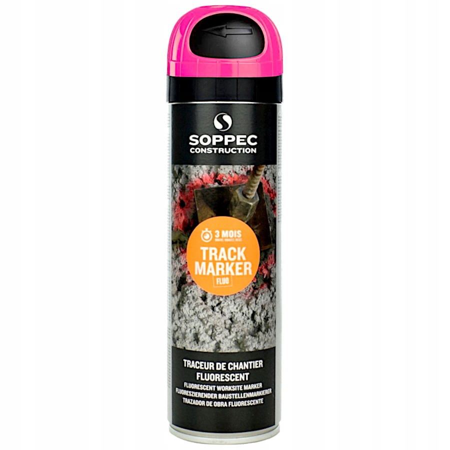 FARBA GEODEZYJNA SPRAY SOPPEC TRACK MARKER 1szt. Marka Soppec