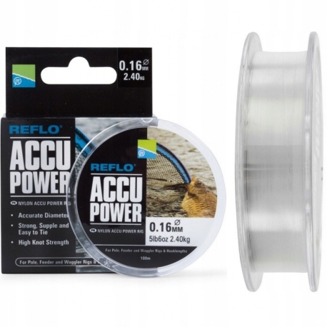 Preston Accu Power 0,18mm 100 m żyłka