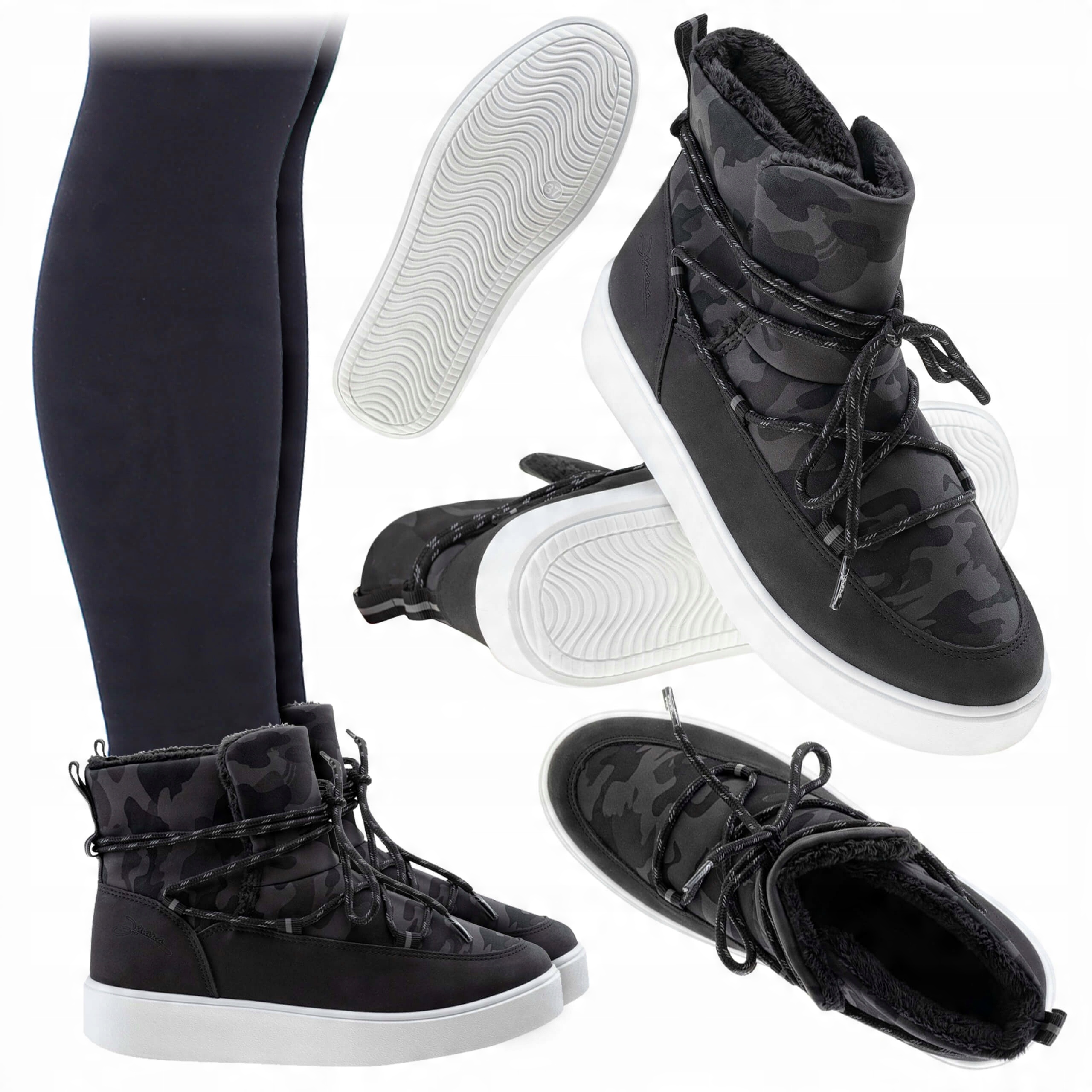 

Śniegowce Damskie Buty Nazefi MID W Iguana r. 41