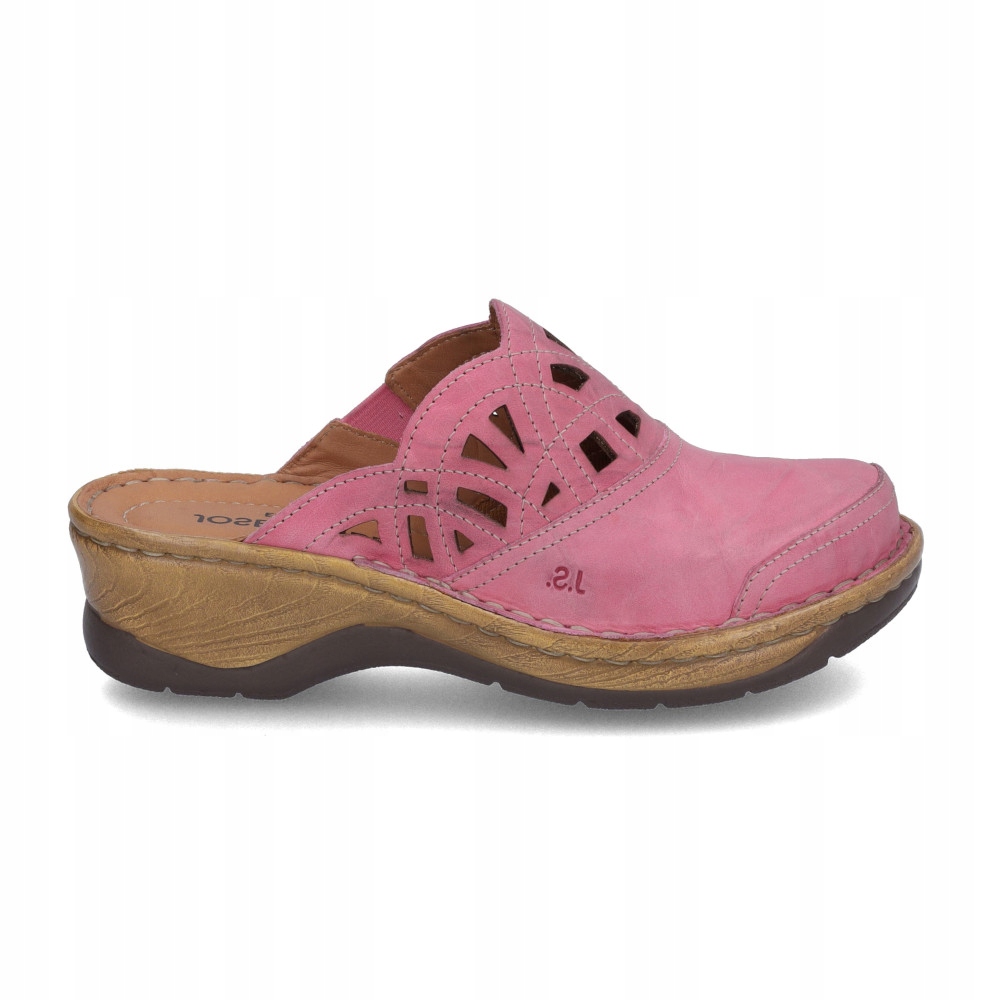 JOSEF SEIBEL Catalonia 41 klapki drewniaki róż r39 Marka Josef Seibel