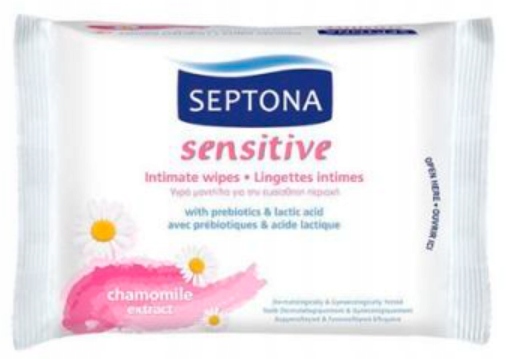 

Septona Sensitive chusteczki do higieny intymnej