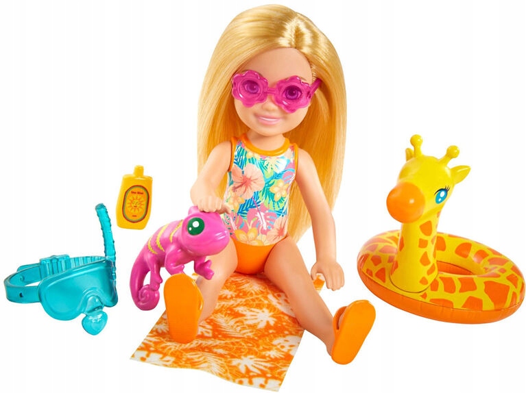 

Barbie Chelsea Wakacyjna lalka + akcesoria GRT81