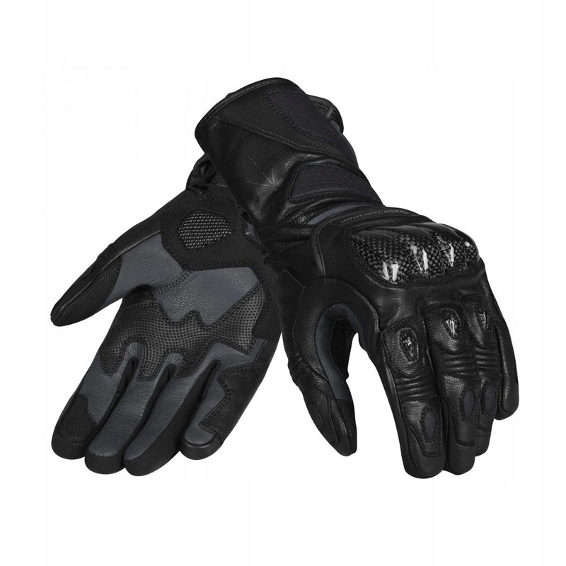 Motocyklové rukavice Seca Atom Black čierne Darčeky