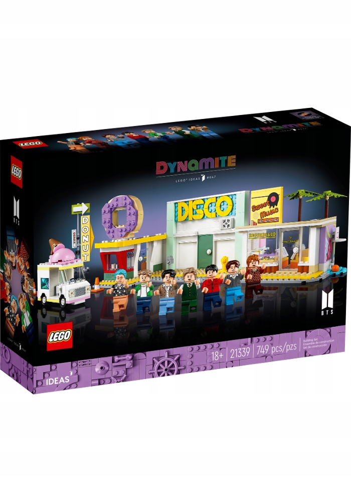 LEGO Ideas BTS Dynamite 21339