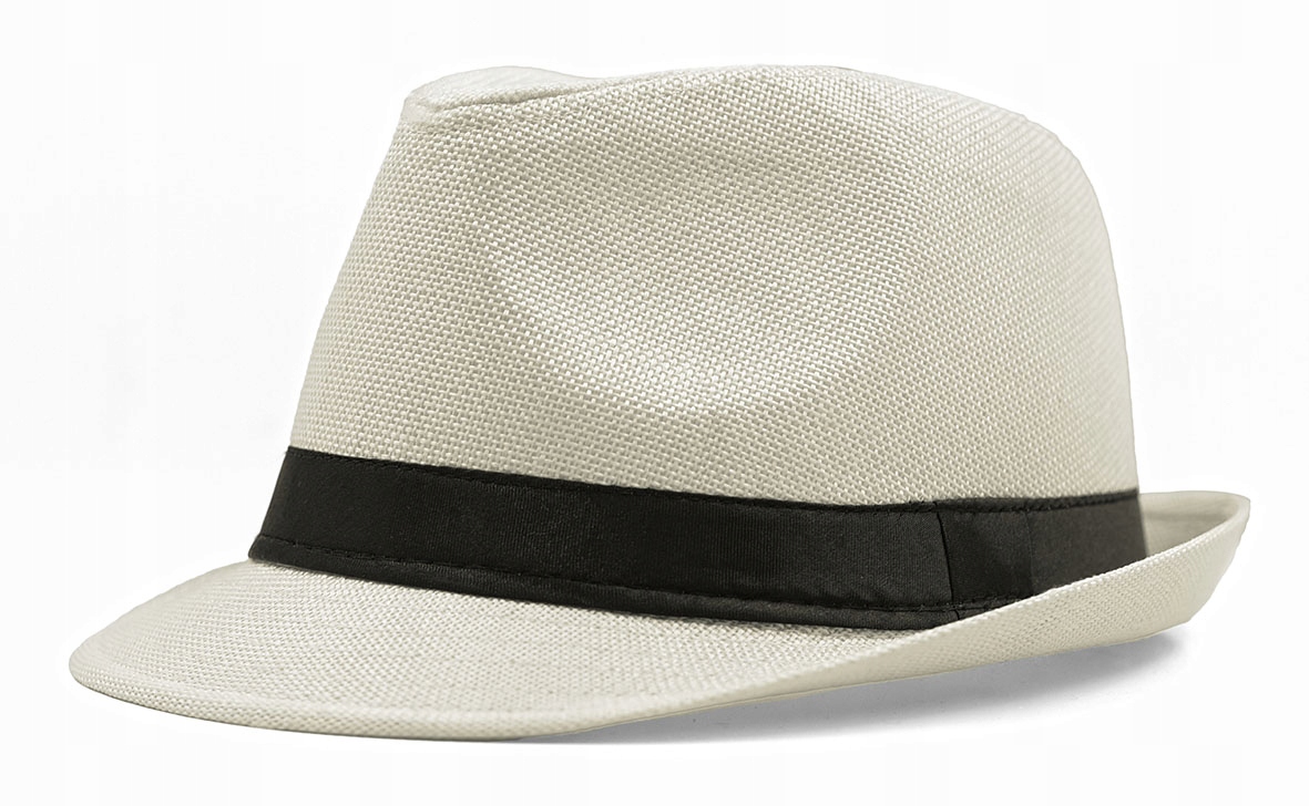 

Letni kapelusz męski biały Trilby 3 Pako Jeans