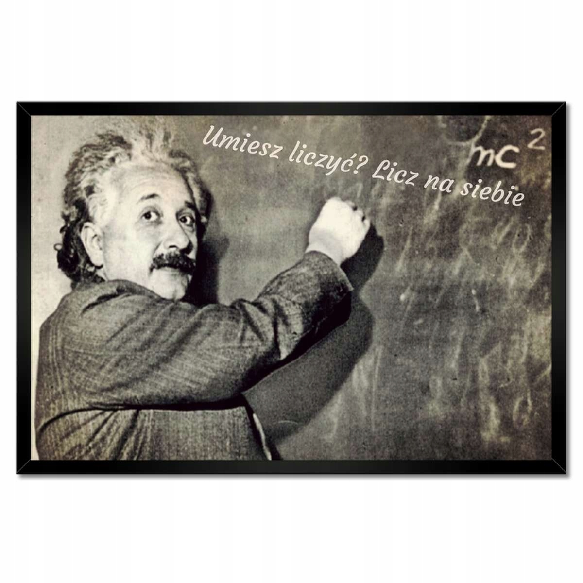 Plakáty v rámu 60x40 Albert Einstein