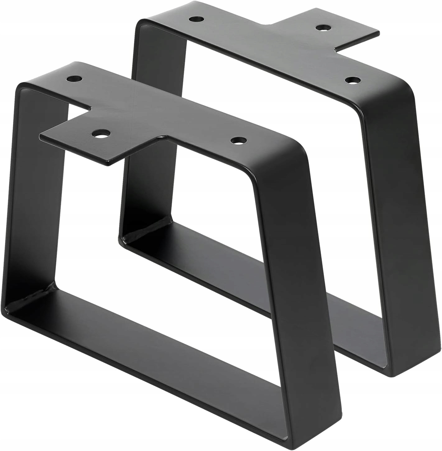 Signstek Černé trapézové nohy stolu (20,3 cm) DE12-80-56 Z640